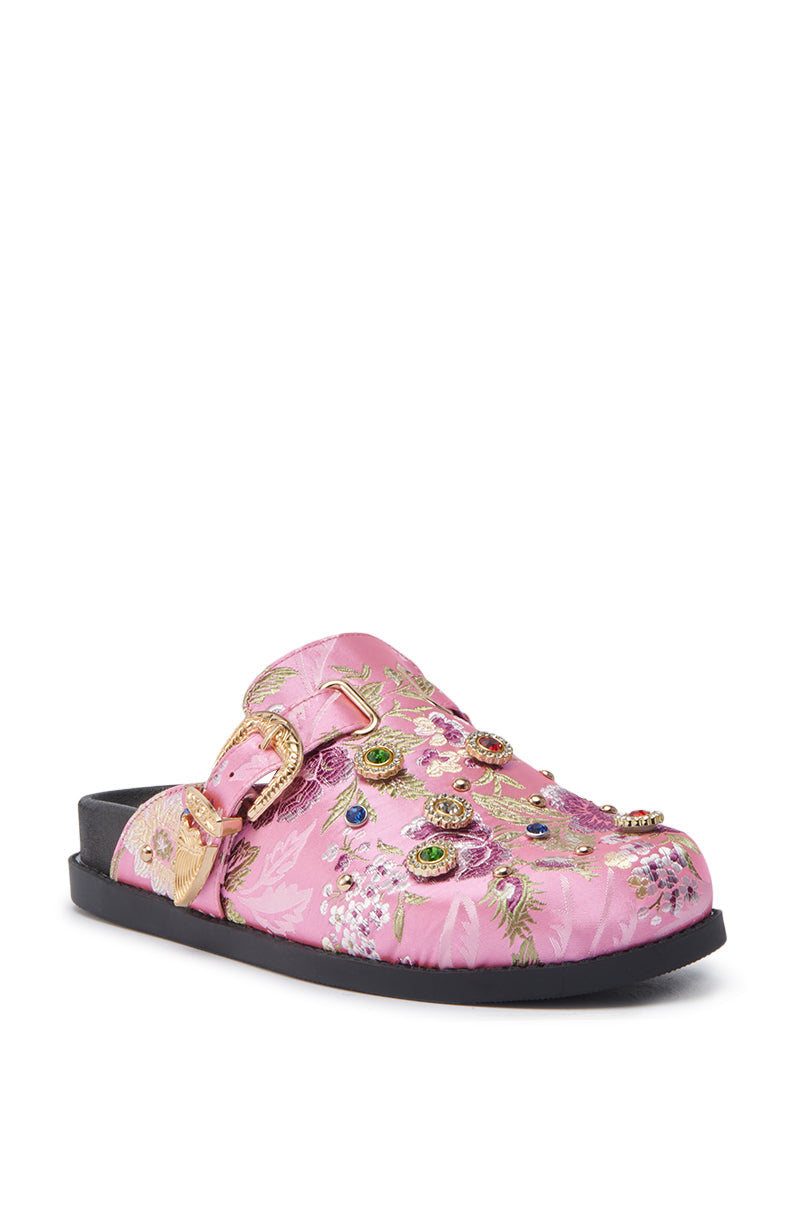AZALEA WANG QUINBY BROCADE CLOG IN PINK