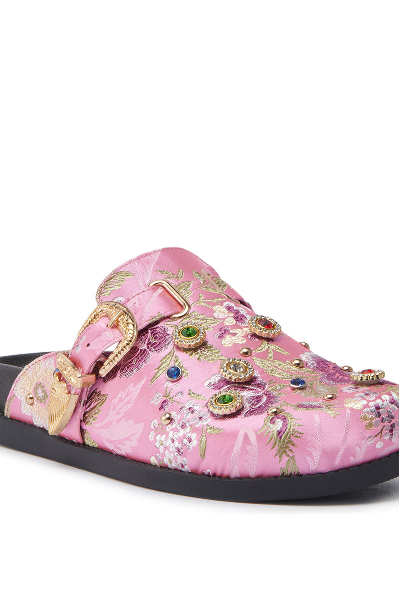 AZALEA WANG QUINBY BROCADE CLOG IN PINK