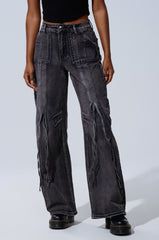 TELL ME ABOUT IT TIE UP DENIM