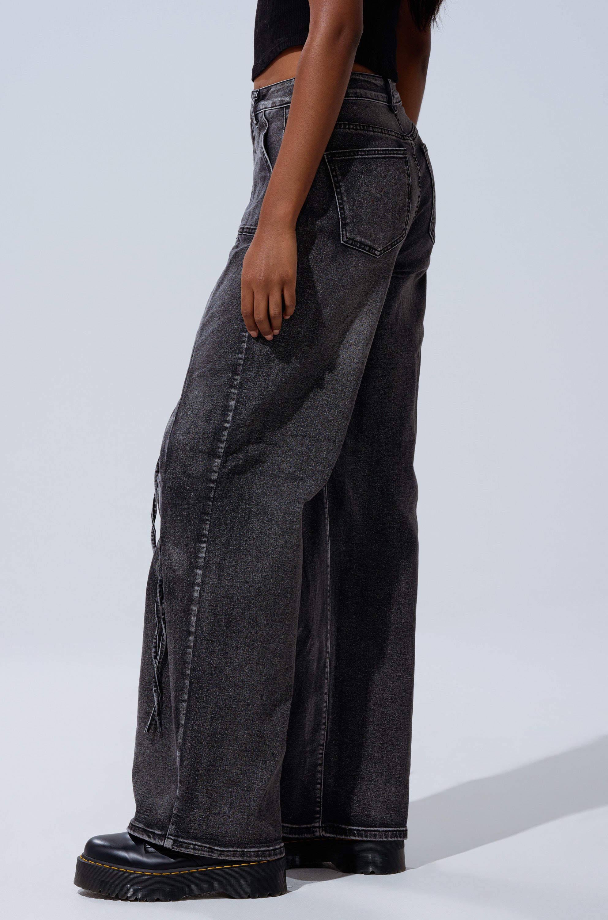 TELL ME ABOUT IT TIE UP DENIM