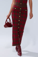 THE BEST PART OF THIS ABSTRACT MAXI SKIRT