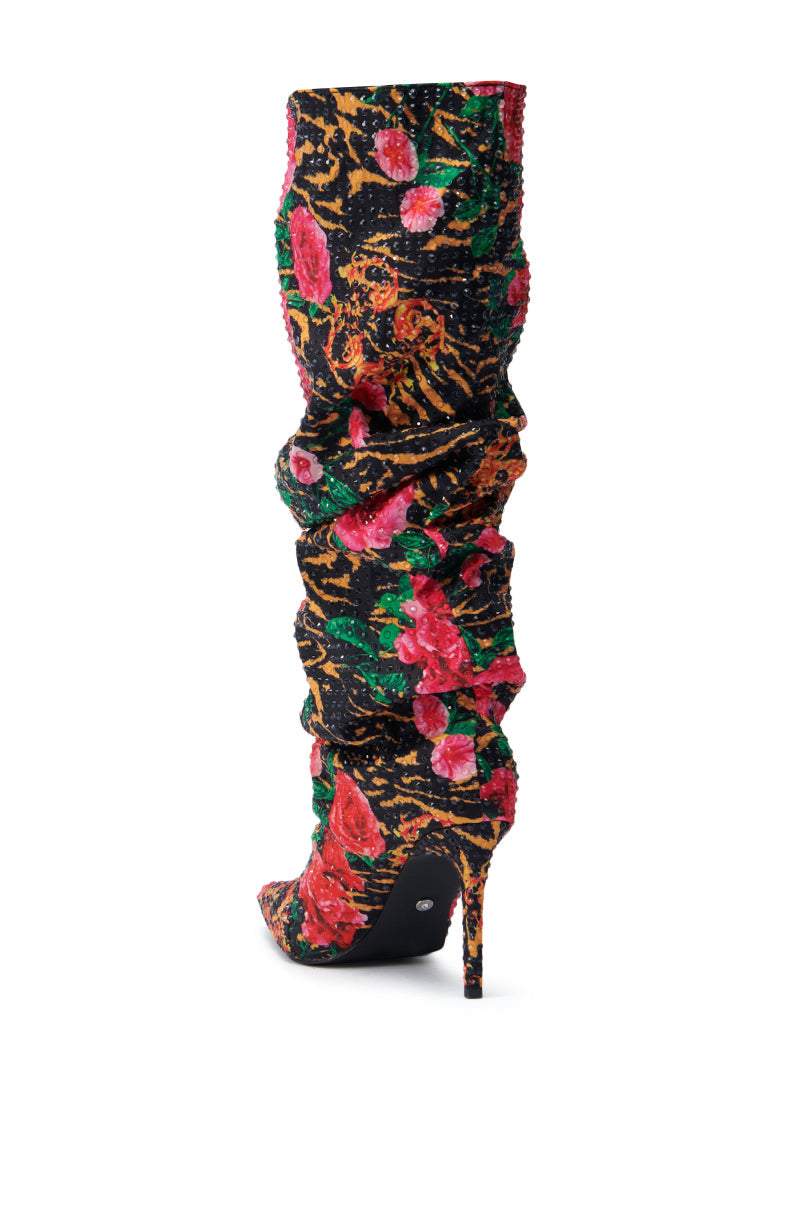 AZALEA WANG RYLAND MULTI STILETTO BOOT
