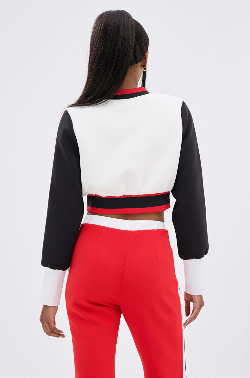 NEW RAYE CROPPED BOMBER