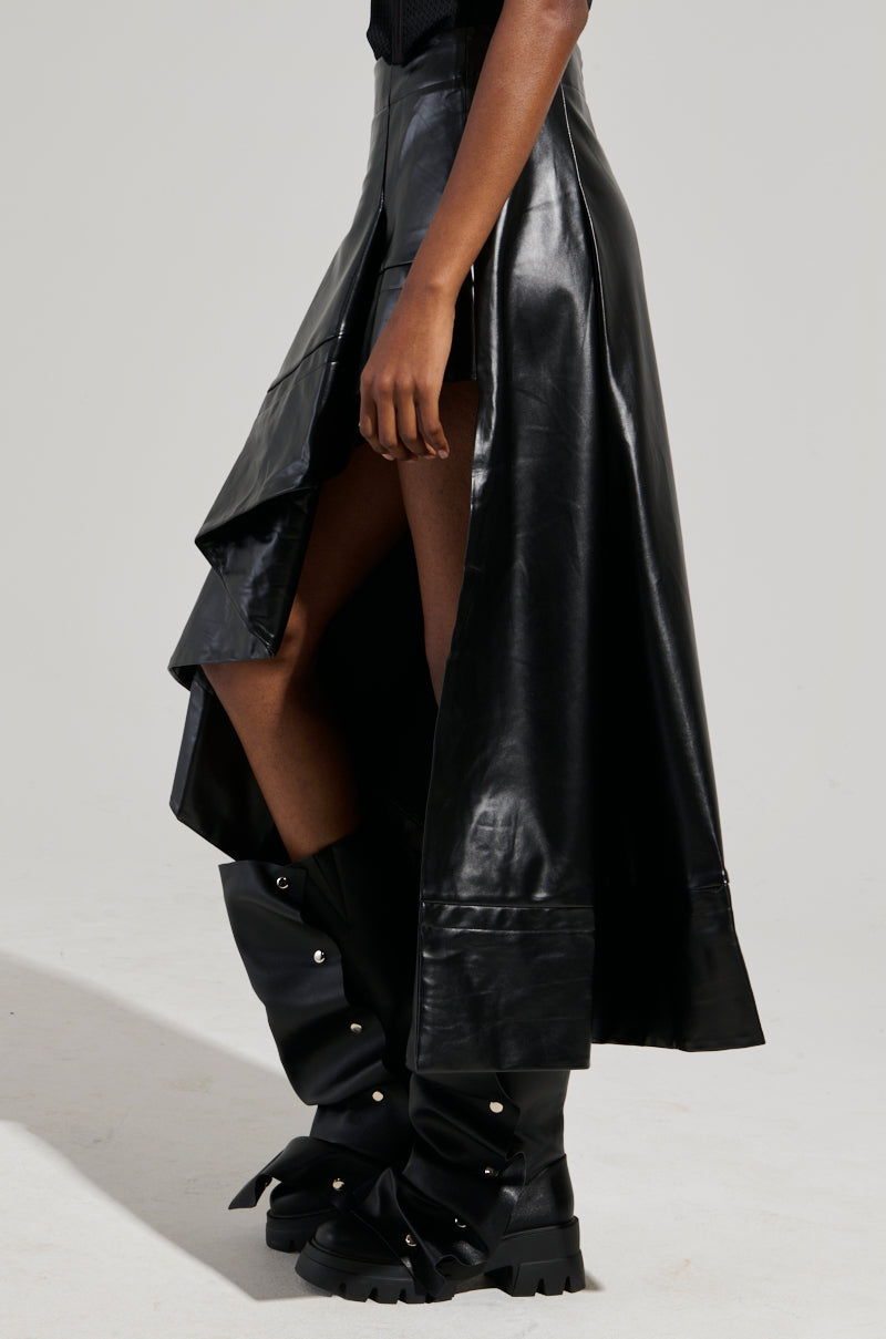 KEEP WALKING MIDI SKIRT