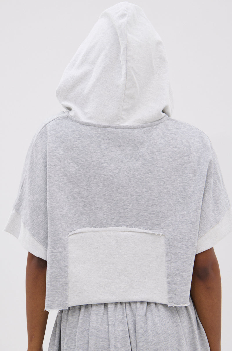 CRAZY FOR YOU SHORT SLEEVE SWEATSHIRT