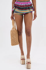 COLORFUL LIFE RUFFLE SHORT