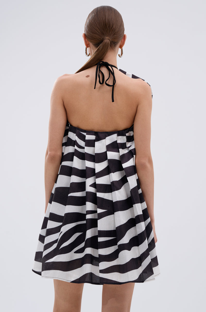 WILD THING BOW FRONT MINI DRESS