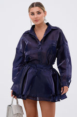 CRAZY IN LOVE BUTTON DOWN BLOUSE