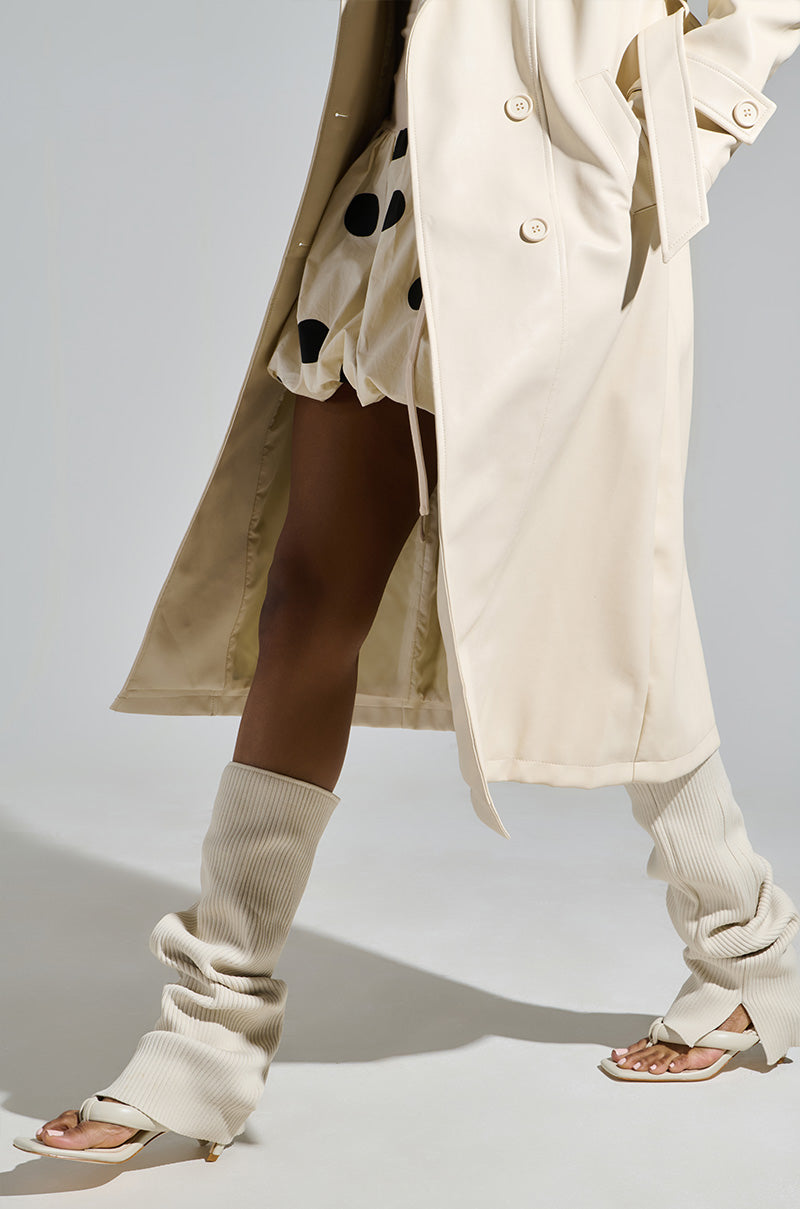 AZALEA WANG SAPPHIRA BONE SANDAL