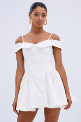 CALIFORNIA DREAMIN POPLIN MINI DRESS