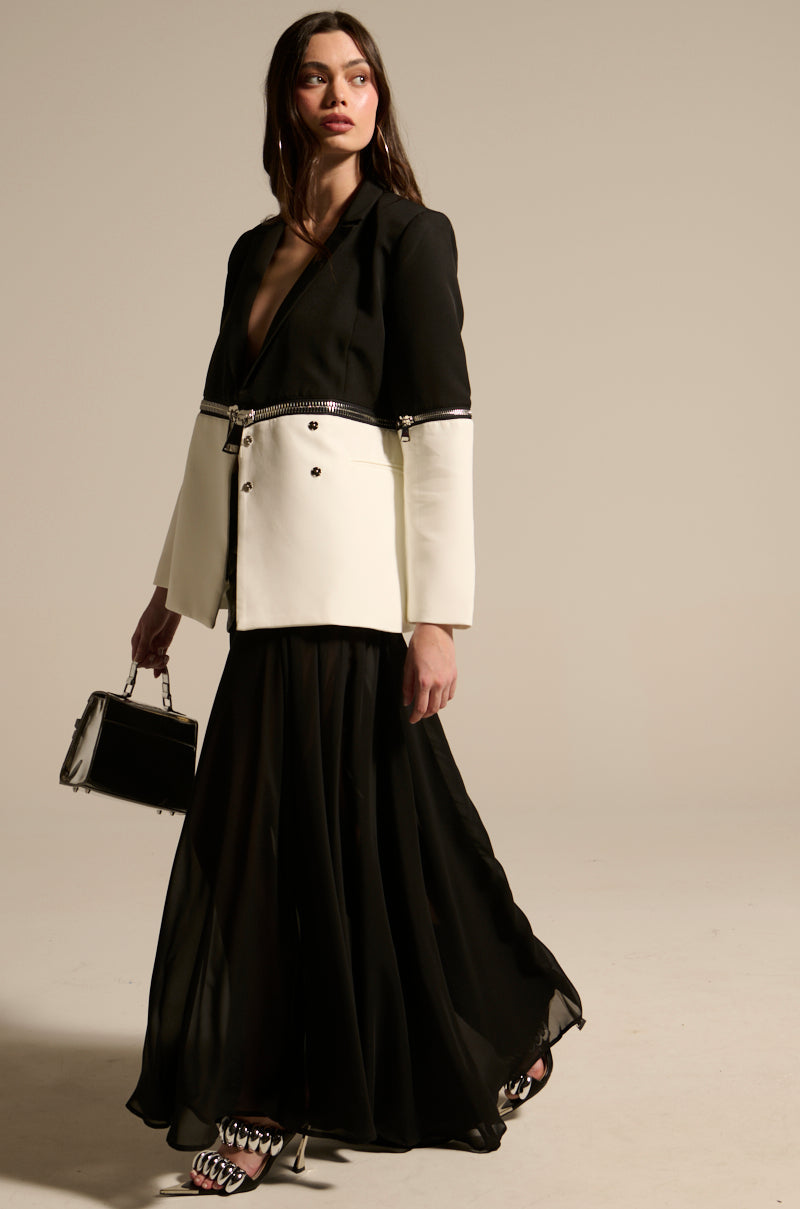 DARK NIGHT MIDI SKIRT