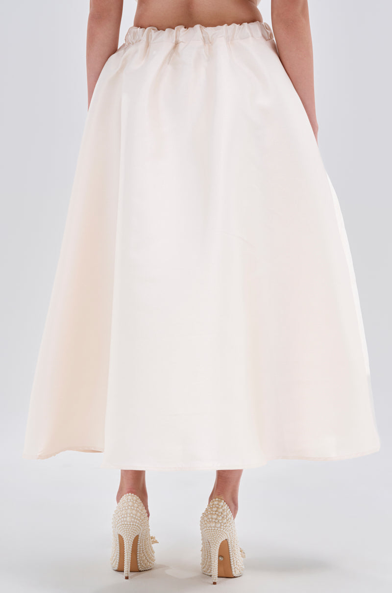 GIRL POWER MIDI SKIRT