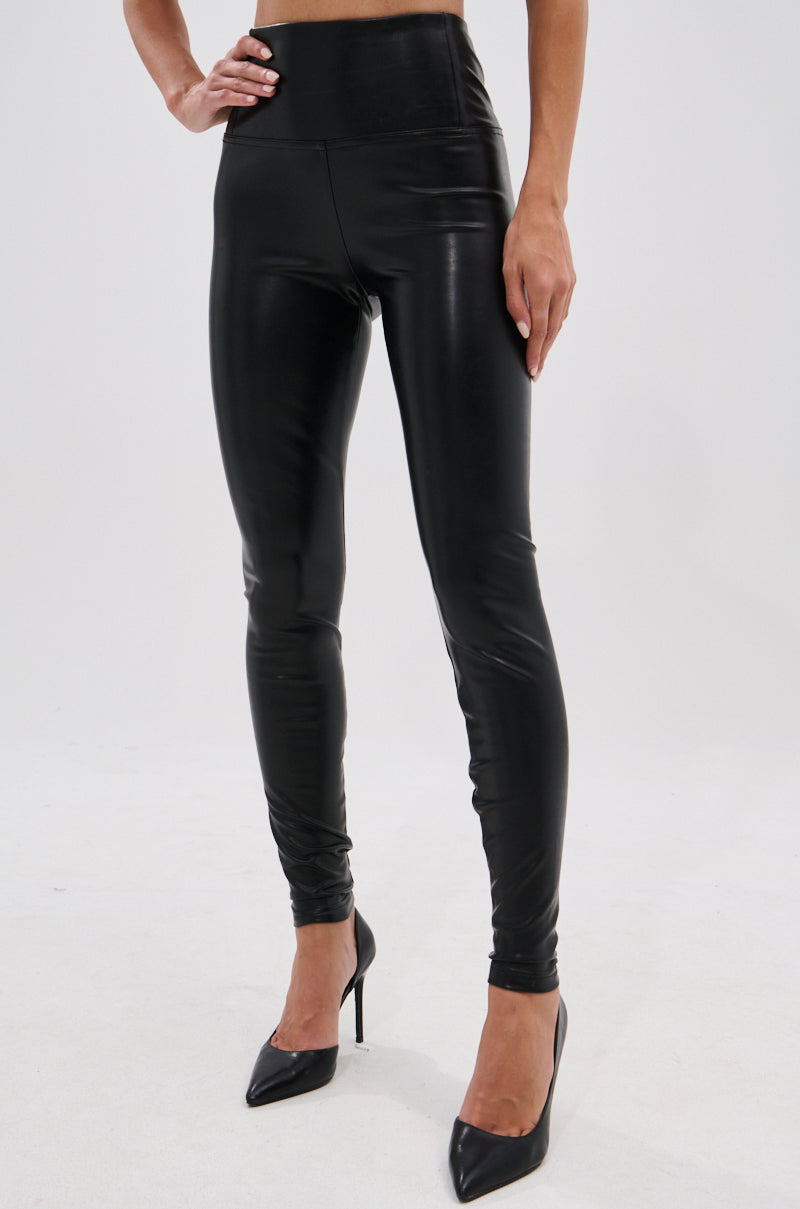 SLIM THICC 4 WAY STRETCH LEGGING IN BLACK