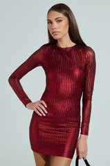 STILL A TEN KNIT MINI DRESS