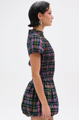 THAT GIRL PLAID MINI DRESS