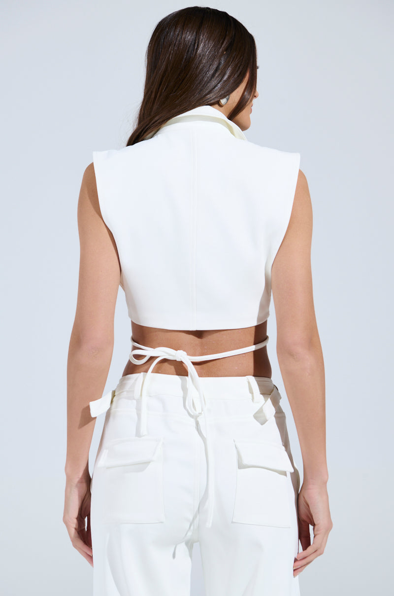 HONEY HONEY TIE VEST