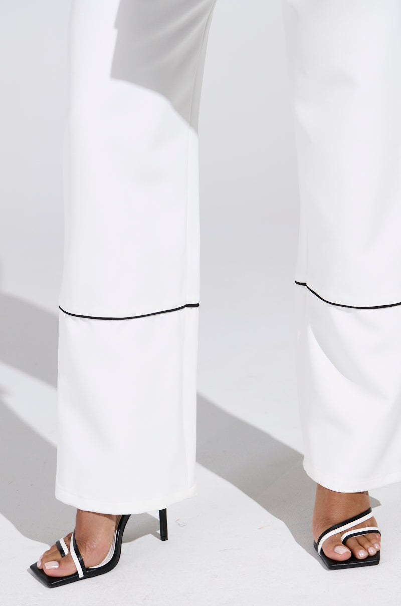 LISA CUFFED WOVEN PANT