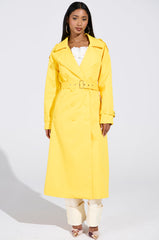 NEW YORK MINUTE TRENCH IN YELLOW