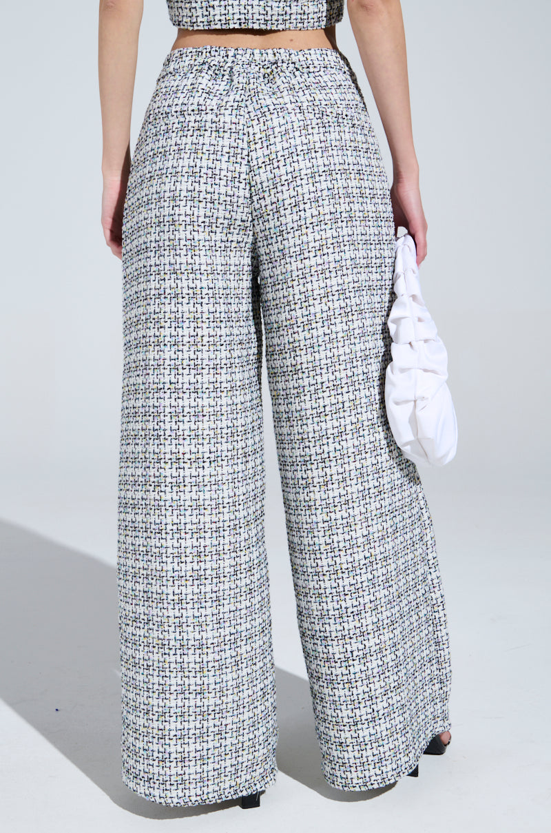 LULU TWEED PANTS