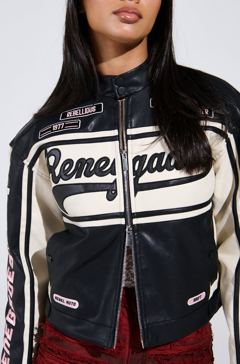RENEGADES EMBROIDERED MOTO