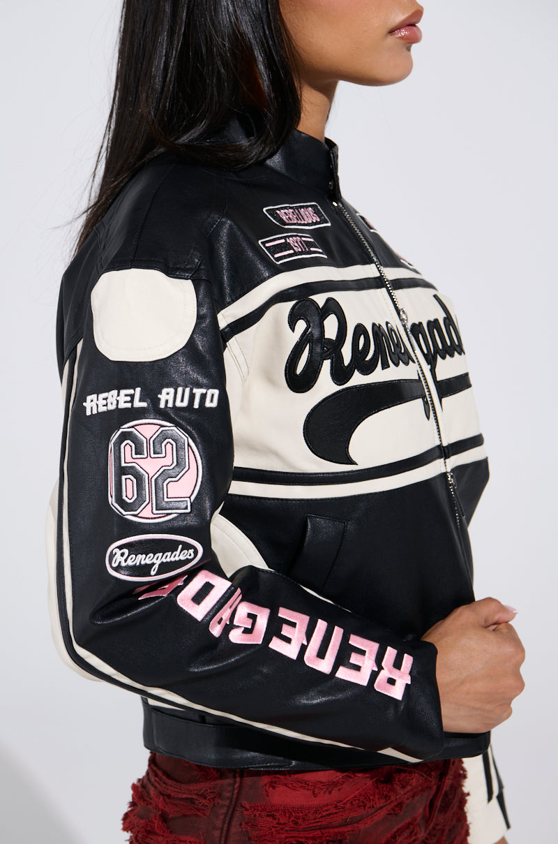 RENEGADES EMBROIDERED MOTO