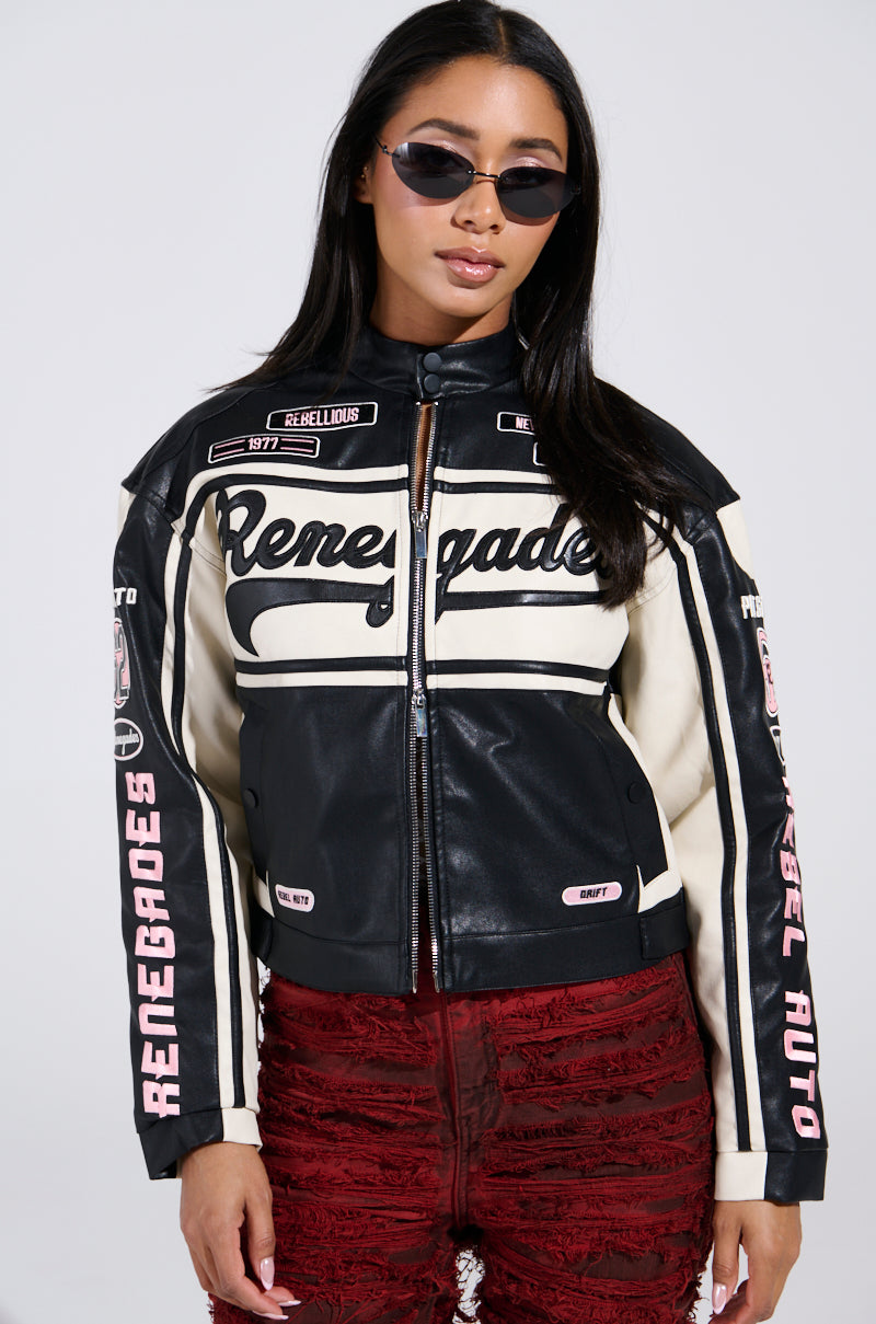 RENEGADES EMBROIDERED MOTO