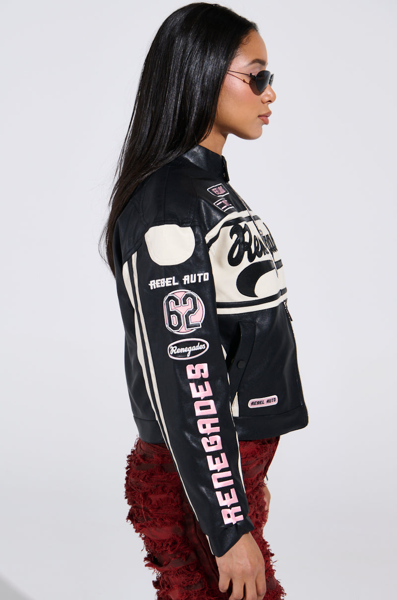 RENEGADES EMBROIDERED MOTO