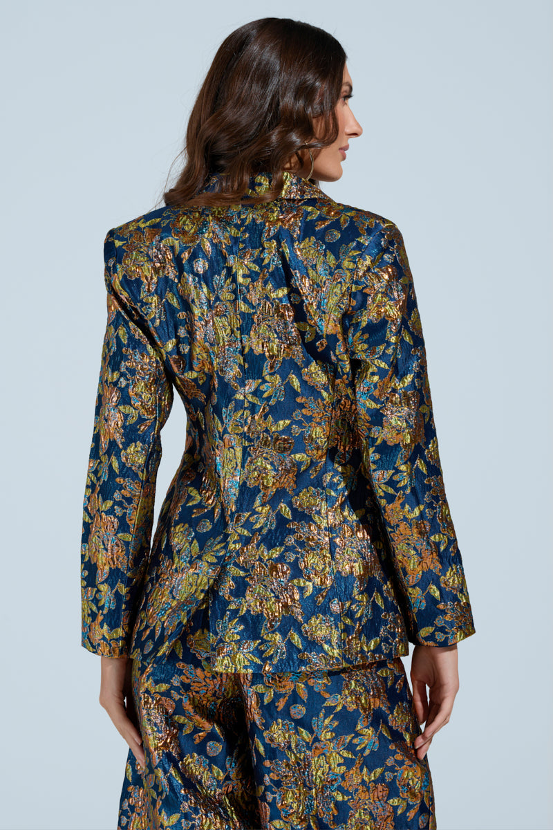SURRENDER FLORAL BLAZER
