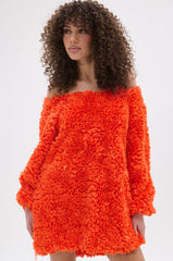 IN THE NAME OF FASHION RUFFLE MINI DRESS