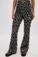 CRAZY FOR YOU FRINGE FLARE LEGGING