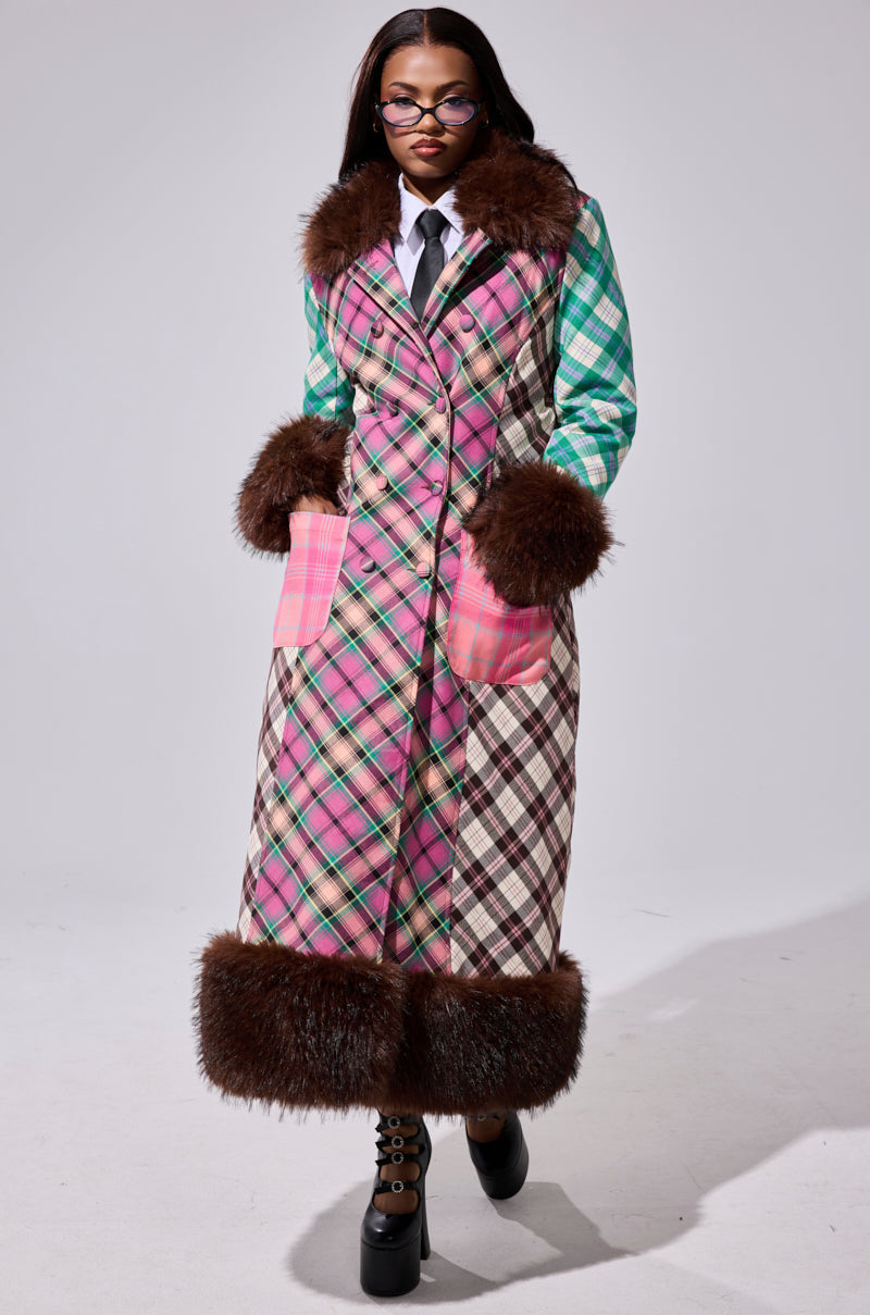 SWEET THING PATCHWORK TRENCH