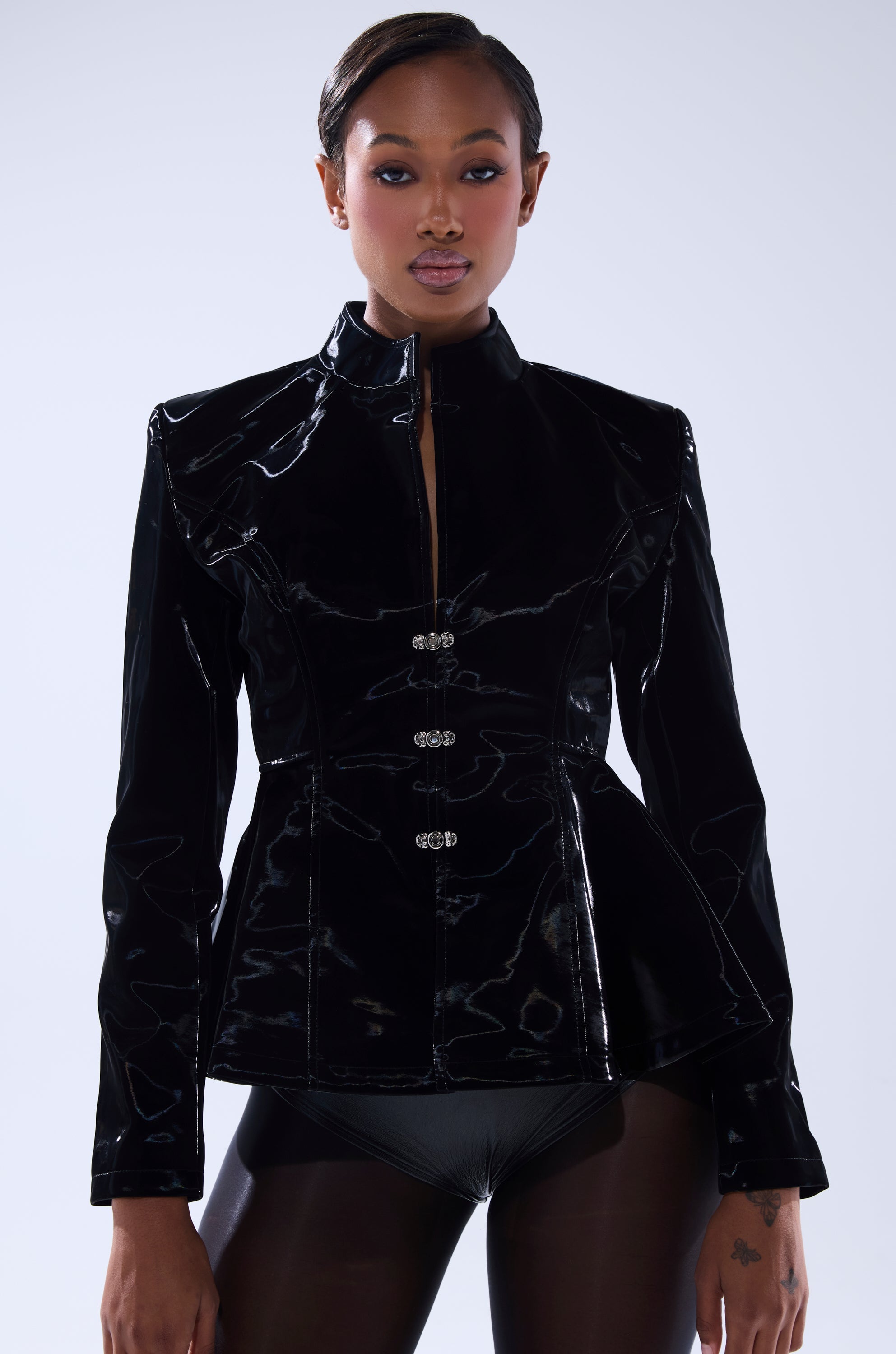 SLIMM LIQUID VELVET BLAZER