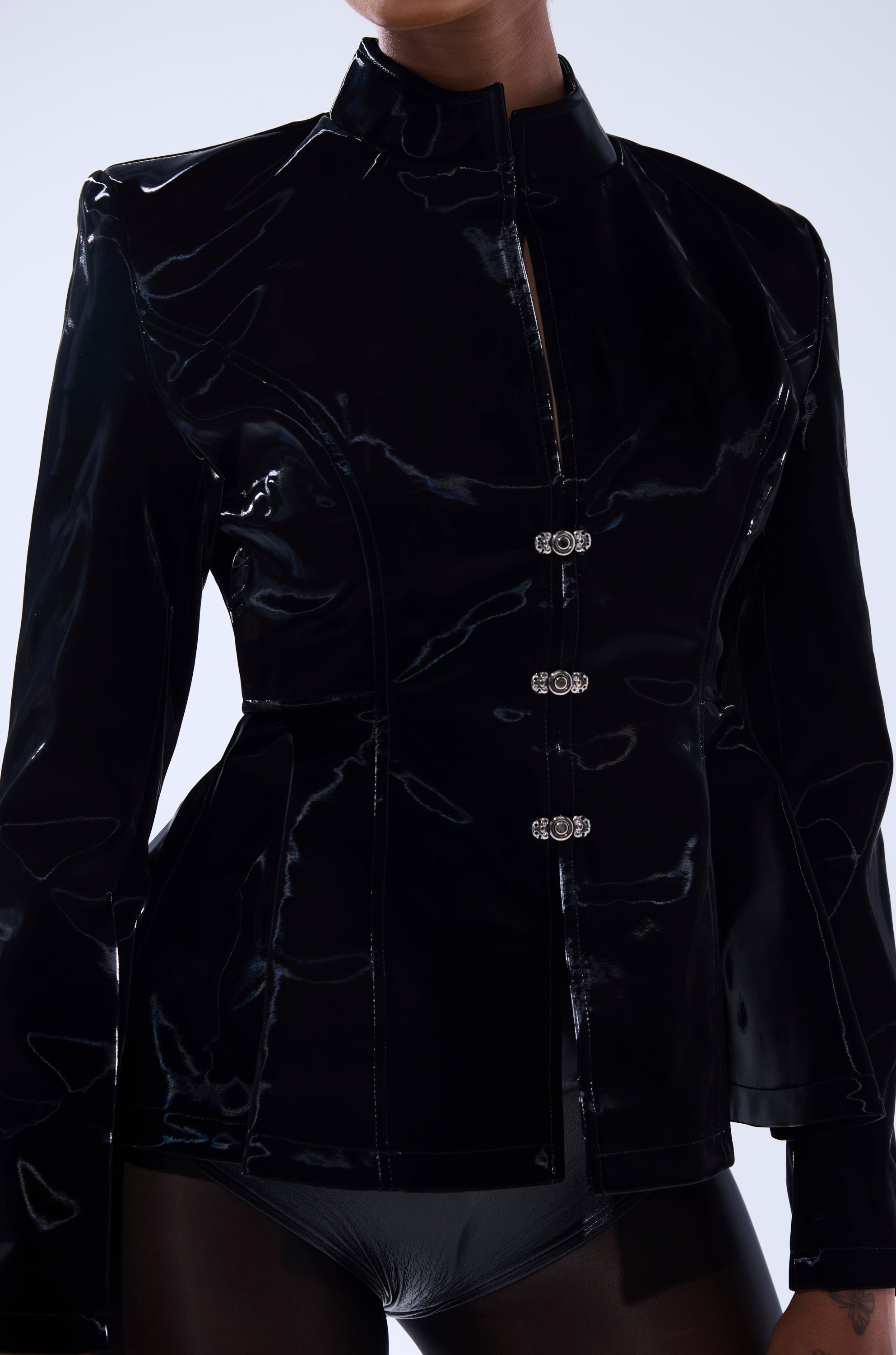 SLIMM LIQUID VELVET BLAZER