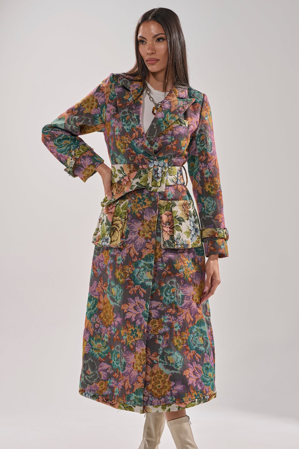 SHOW OFF TAPESTRY TRENCH