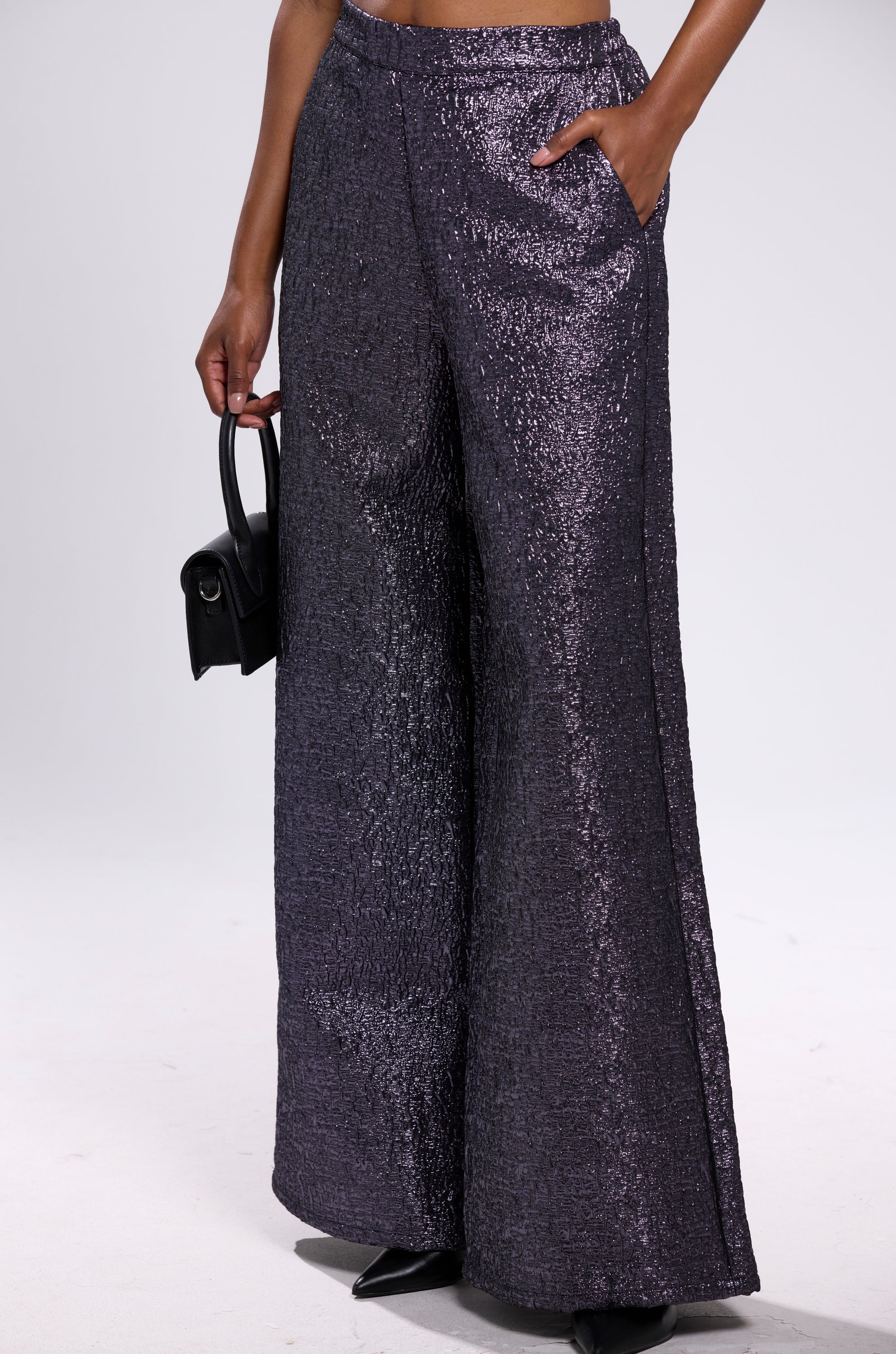 HIGH STANDARD BROCADE TROUSER