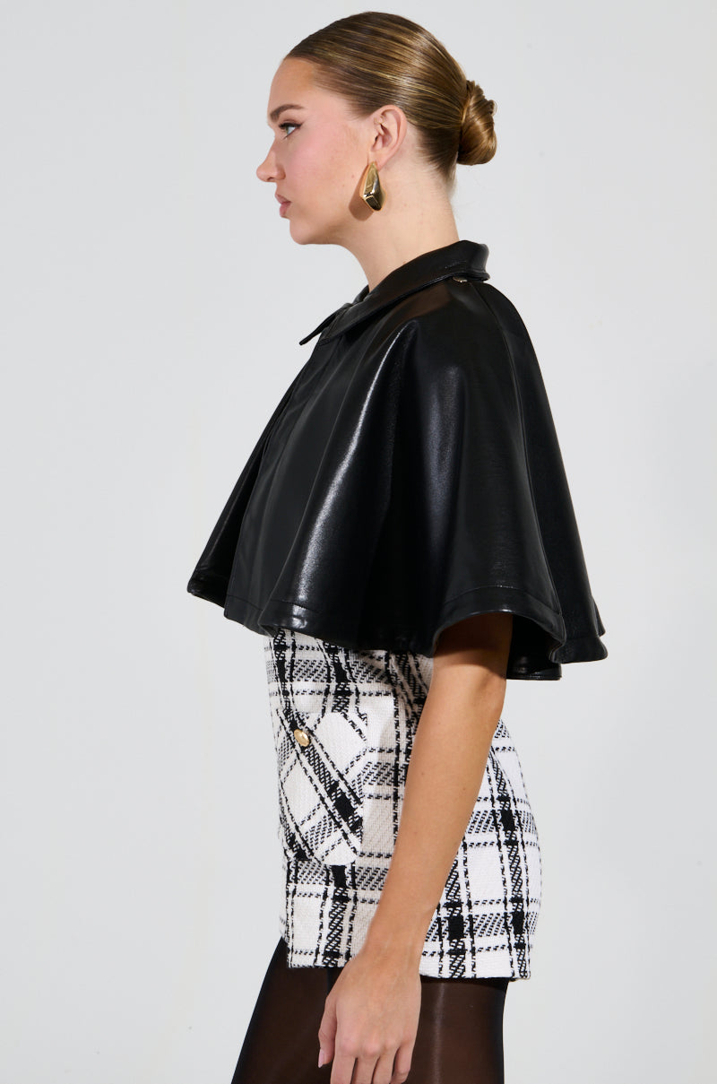 LOUIE DOUBLE LAYER CAPE