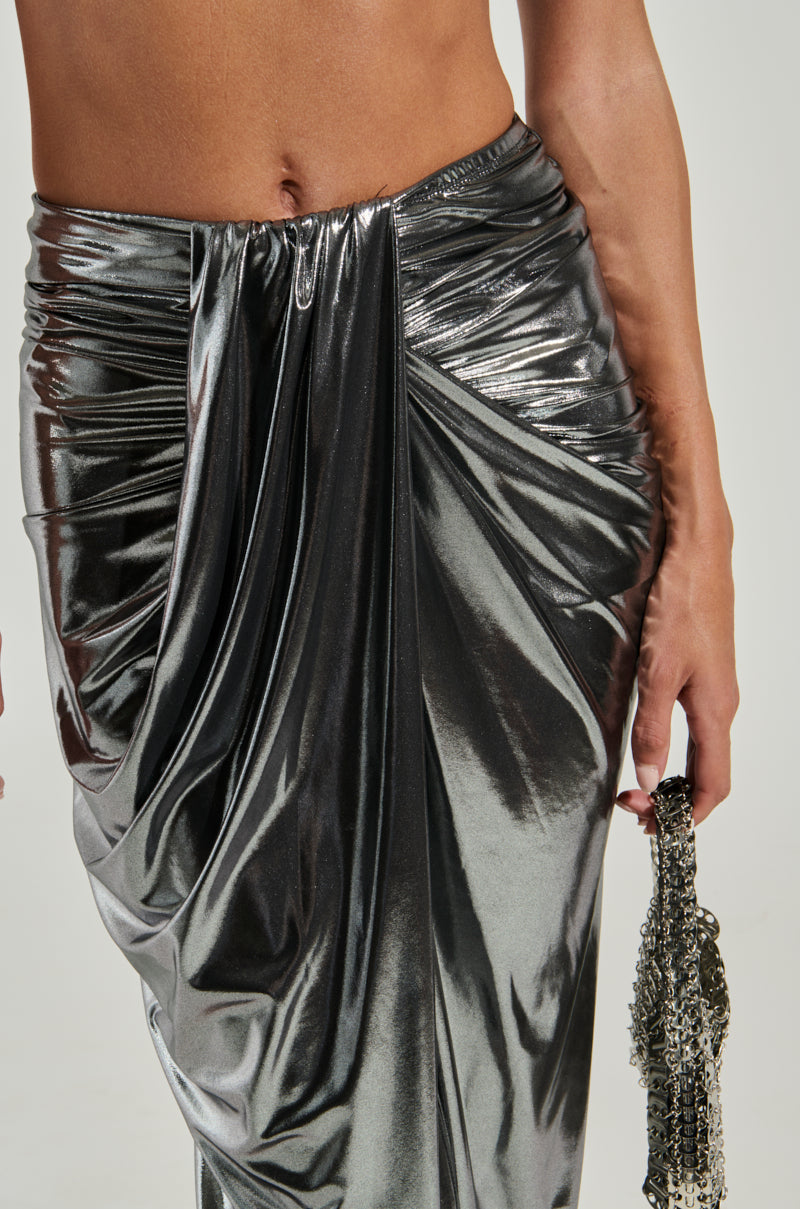 CAN'T STOP MY SHINE MAXI SKIRT