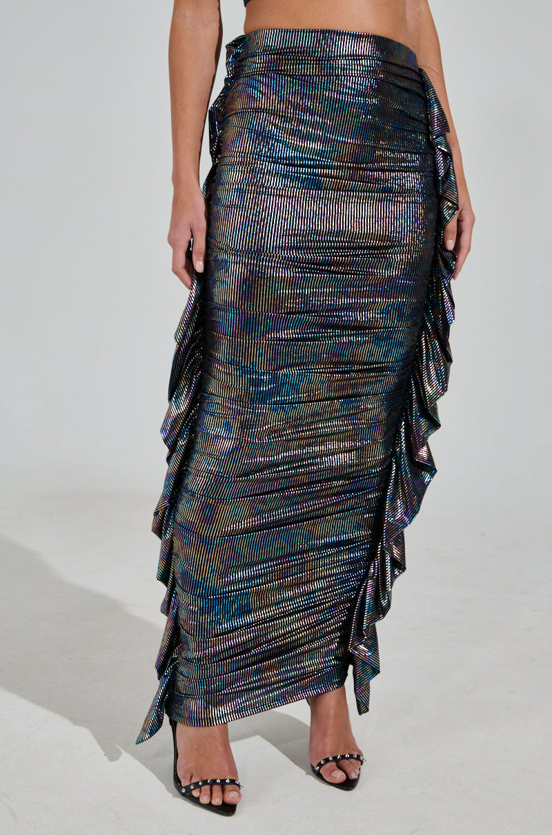 ZEON FITTED MAXI SKIRT