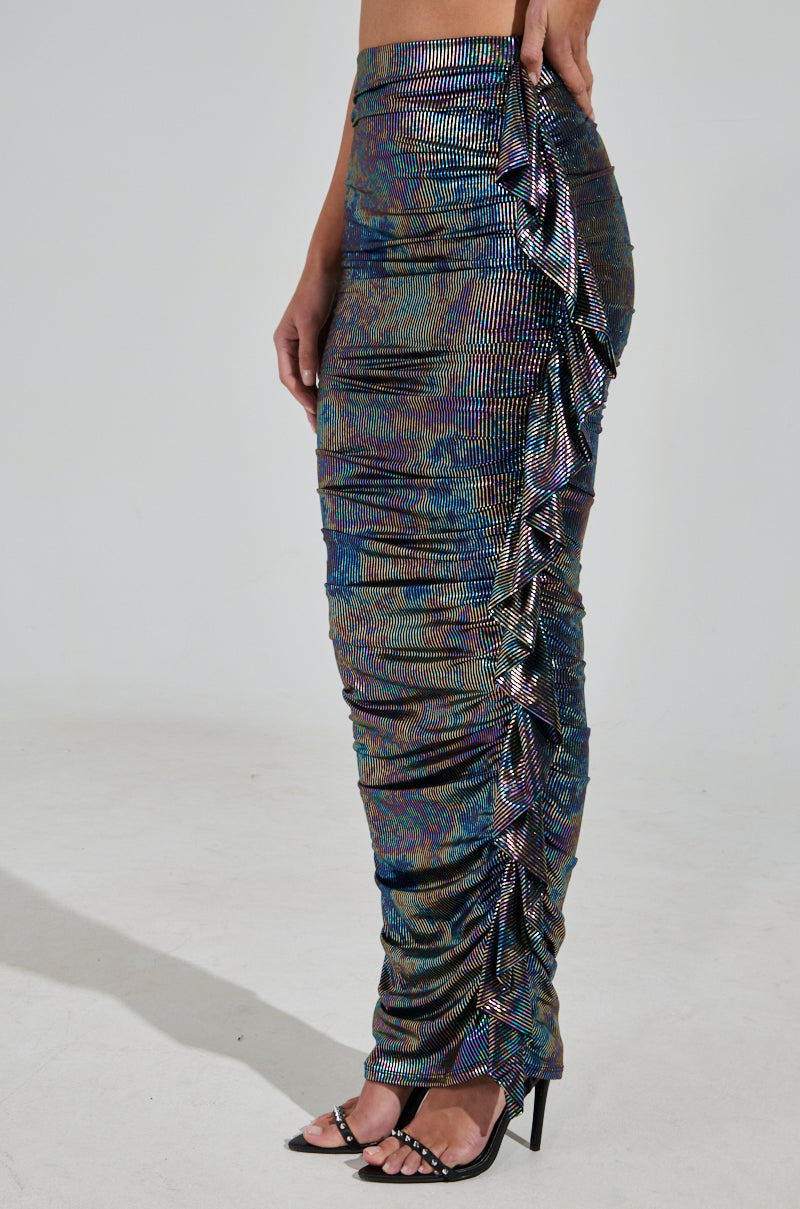 ZEON FITTED MAXI SKIRT