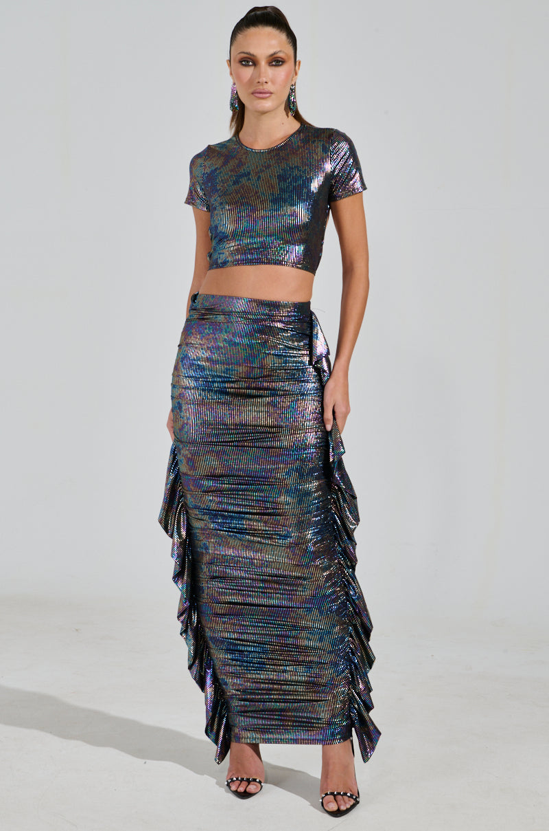 ZEON FITTED MAXI SKIRT