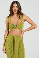 VANJA SLINKY TIE-BACK BRALETTE