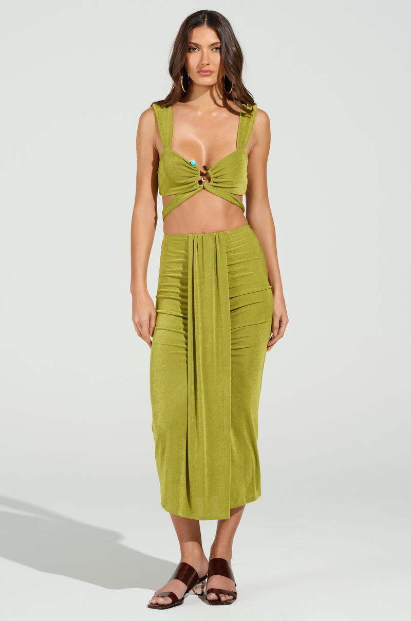 VANJA SLINKY TIE-BACK BRALETTE