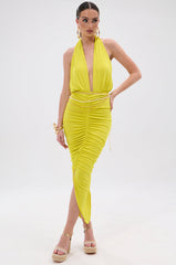 TIMELESS MESH MAXI SKIRT