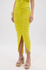 TIMELESS MESH MAXI SKIRT