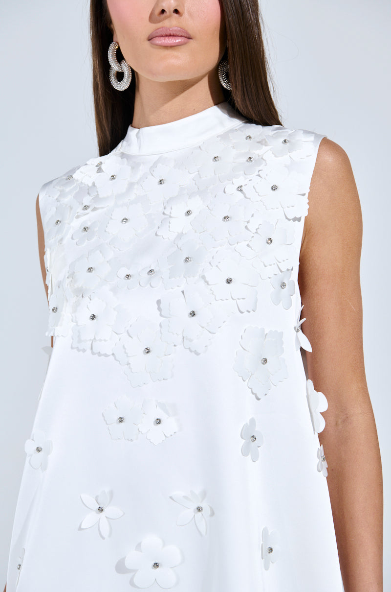 HILLARY FLORAL MINI DRESS