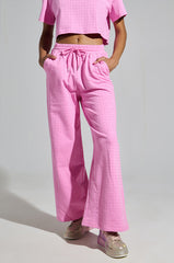 AZALEA WANG TANGY PINK OMBRE RHINESTONE SNEAKER