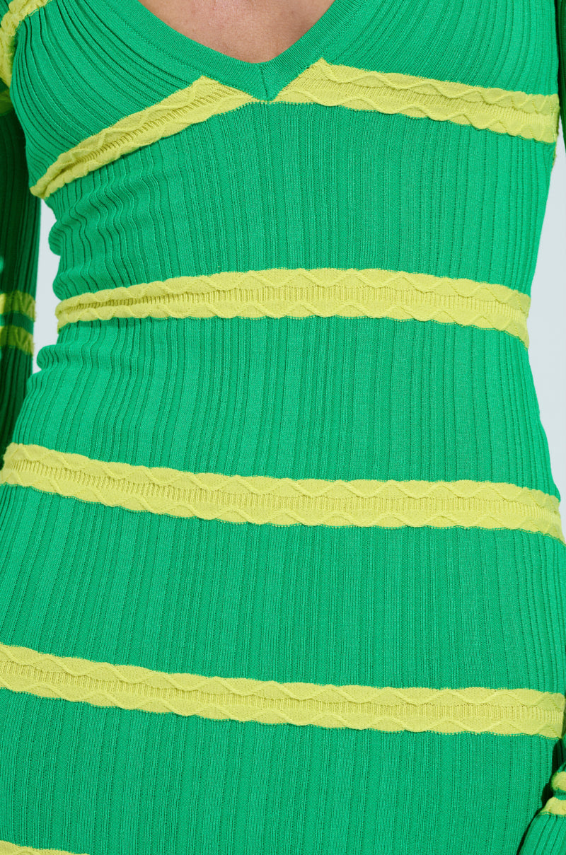 FEELING LUCKY MIDI DRESS