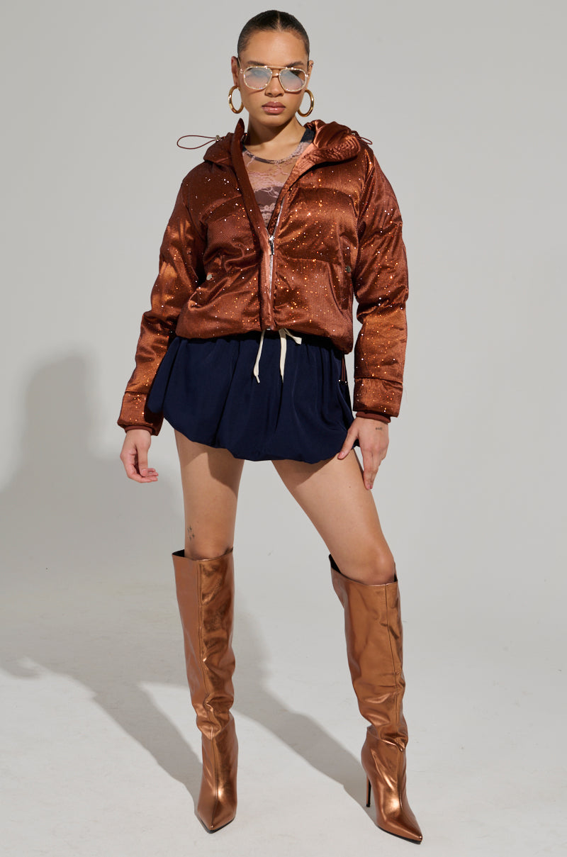 TALK IT OUT MINI SKIRT