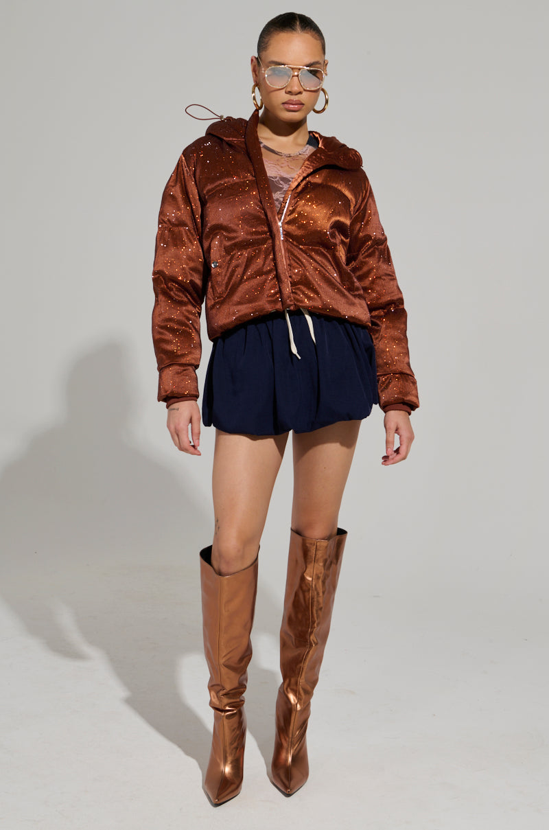 TALK IT OUT MINI SKIRT