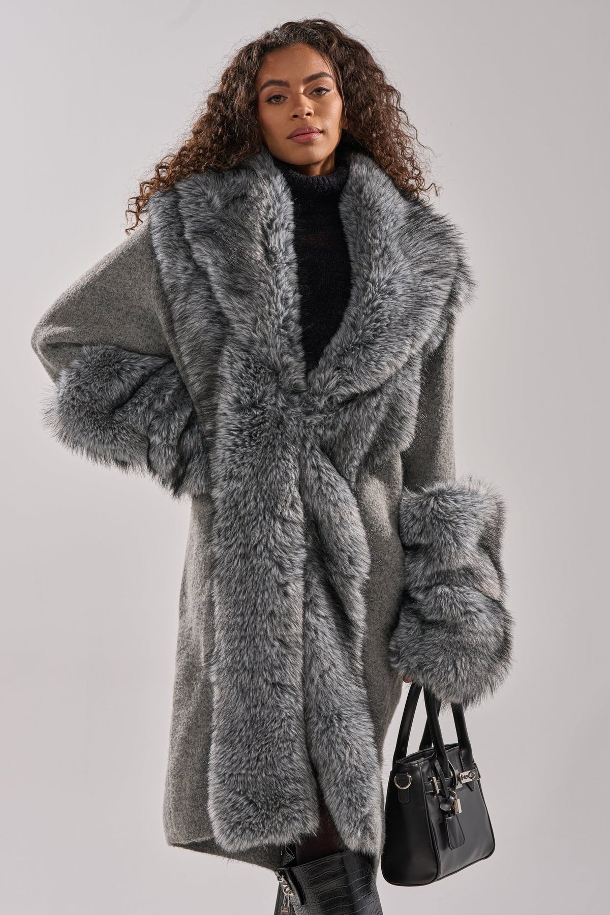 RICH FLEX LONG CARDIGAN